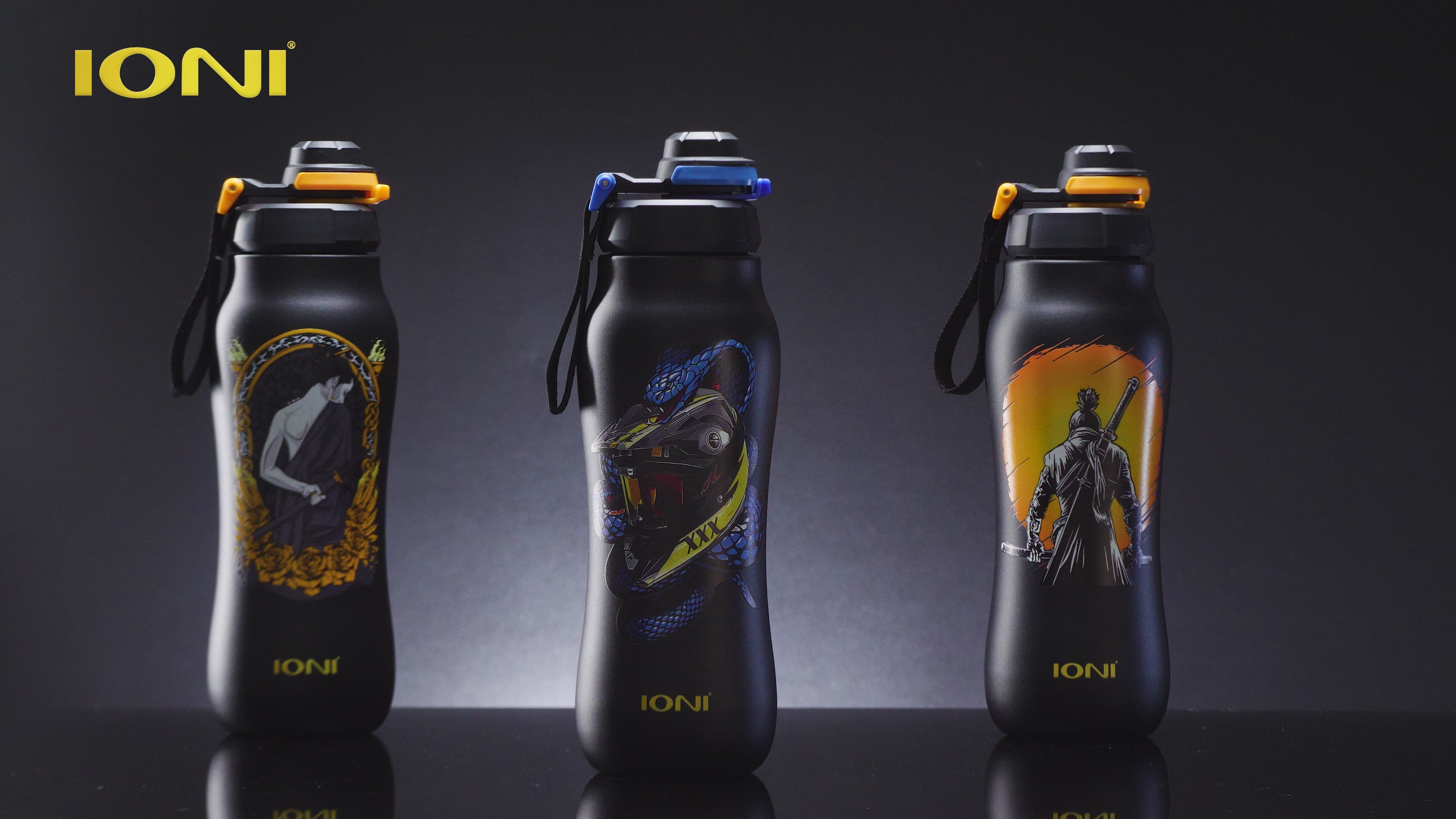 Load video: IONI 22oz Bottles